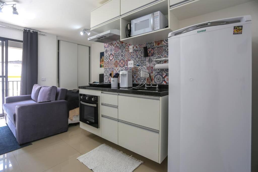 Studio Lindo Ao Lado Do Metro Santa Cecilia Appartement São Paulo Buitenkant foto