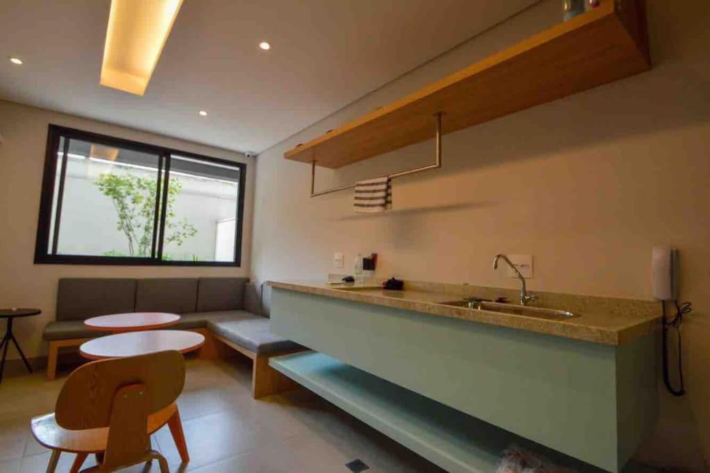 Studio Lindo Ao Lado Do Metro Santa Cecilia Appartement São Paulo Buitenkant foto